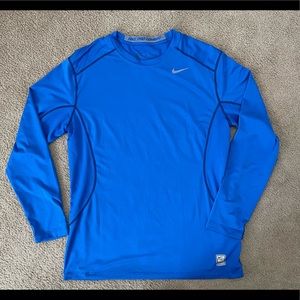 Mens Nike Pro Combat Fitted Large Long Sleeve